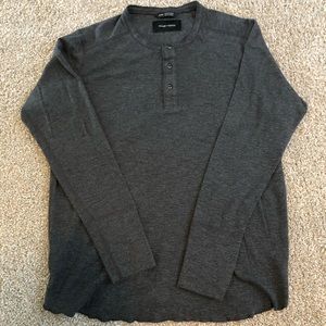 Wings + horns longsleeve button up mens shirt XL